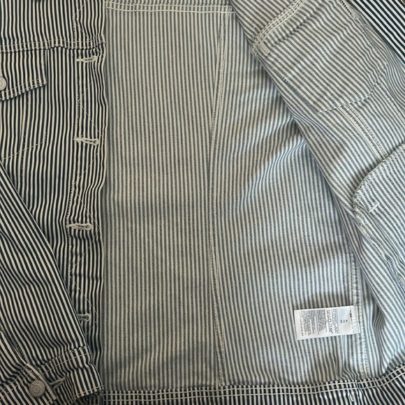 Striped Jean Jacket | Old Navy - Picture 5 of 5